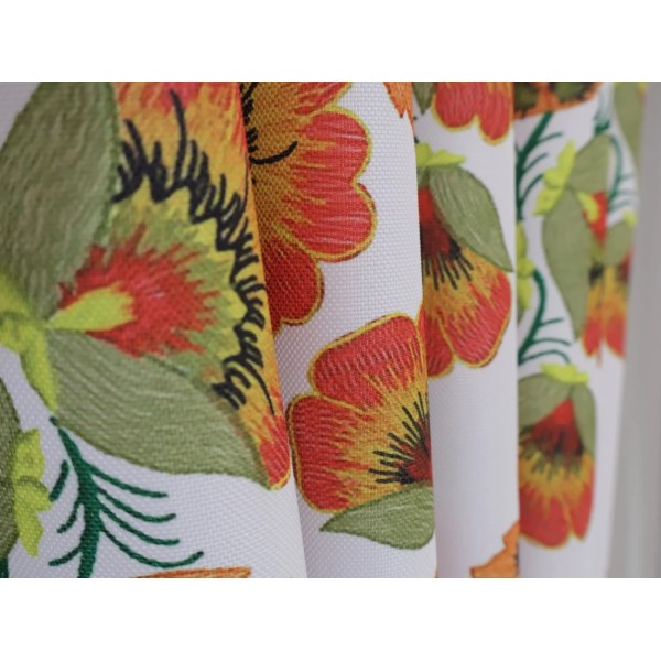 Zasłona w stylu ludowym kwiatki 313 – Zasłony – zdjęcie 6