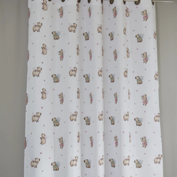 Zasłona do pokoju dziecka w kapibary 349 – Zasłony – zdjęcie 4
