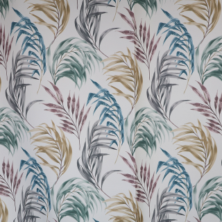 Zasłona liście palmy styl skandynawski 167 – Zasłony – zdjęcie 1