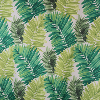 Zasłona liście palmy zielone 171 – Zasłony – zdjęcie 1