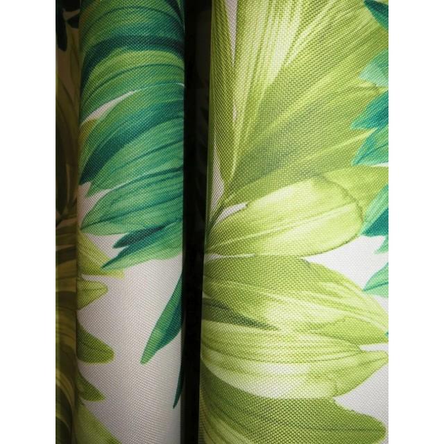 Zasłona liście palmy zielone 171 – Zasłony – zdjęcie 3