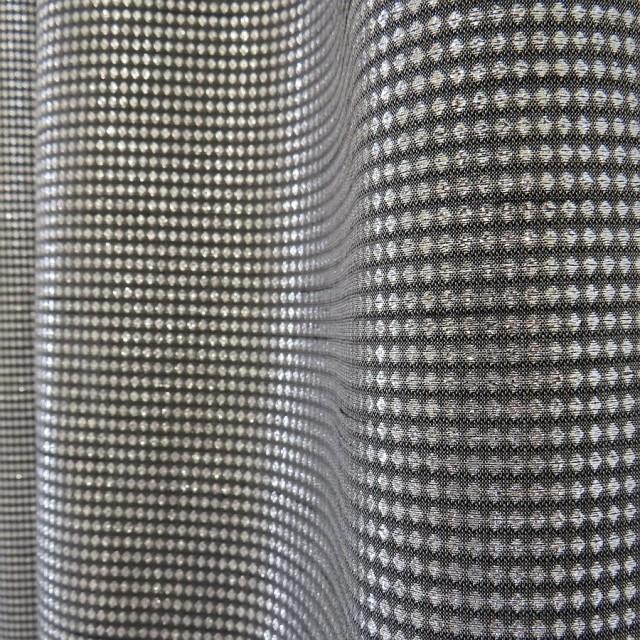 Zasłona szaro srebrna połyskująca GLAMOUR 142 – Zasłony – zdjęcie 1