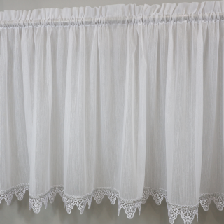 Firana zazdrostka kuchenna z gipiurą 176 – Do kuchni – zdjęcie 1