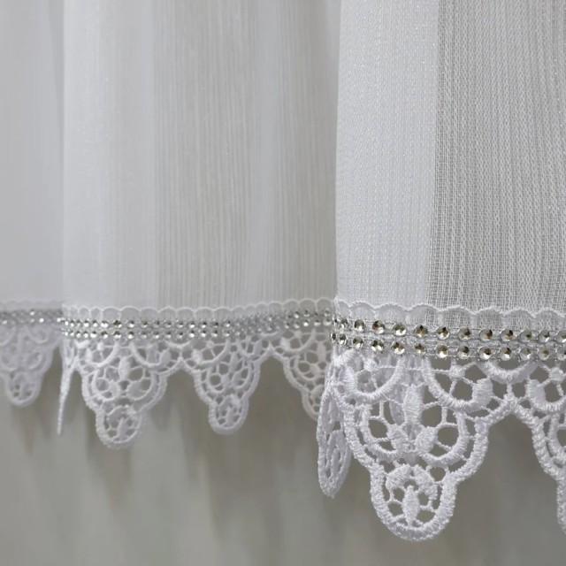 Firana zazdrostka kuchenna z gipiurą 176 – Do kuchni – zdjęcie 2