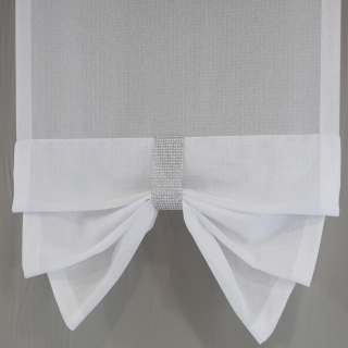 Firana panelowa z upięciem srebrne cyrkonie 187 – Firany – zdjęcie 1