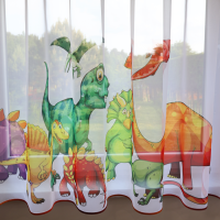 Firana dziecięca dinozaury 194 – Firany – zdjęcie 4