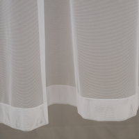 Prosta firana z białego tiulu siateczka 197 – Firany – zdjęcie 4