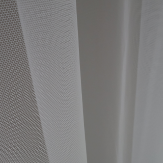 Prosta firana z białego tiulu siateczka 197 – Firany – zdjęcie 1