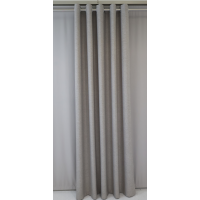 Zasłona szaro beżowa na przelotkach 198 – Zasłony – zdjęcie 4