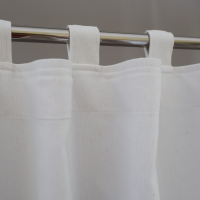 Zasłona na szelkach biała naturalna 199 – Zasłony – zdjęcie 1