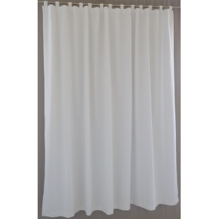 Zasłona na szelkach biała naturalna 199 – Zasłony – zdjęcie 3
