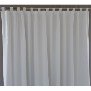Zasłona na szelkach biała naturalna 199 – Zasłony – zdjęcie 6