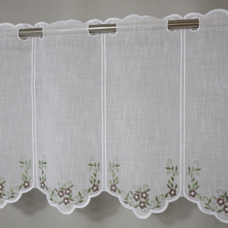 Firana zazdrostka do kuchni z haftem 201 – Do kuchni – zdjęcie 1