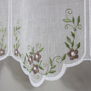 Firana zazdrostka do kuchni z haftem 201 – Do kuchni – zdjęcie 3