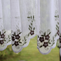 Firana zazdrostka do kuchni z haftem 201 – Do kuchni – zdjęcie 4