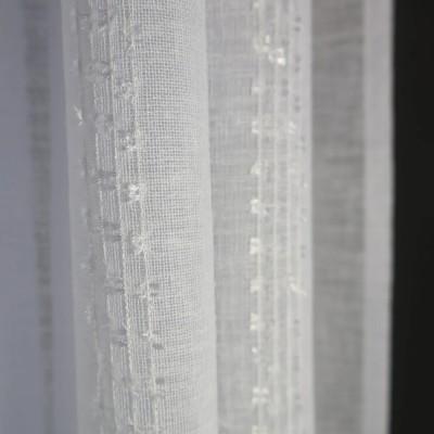 Firana o naturalnym wyglądzie pionowe paseczki 214 – Firany – zdjęcie 1