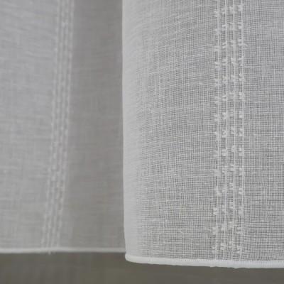 Firana o naturalnym wyglądzie pionowe paseczki 214 – Firany – zdjęcie 3