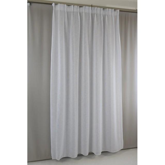 Firana o naturalnym wyglądzie pionowe paseczki 214 – Firany – zdjęcie 5