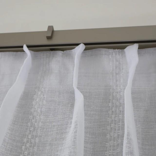 Firana o naturalnym wyglądzie pionowe paseczki 214 – Firany – zdjęcie 6