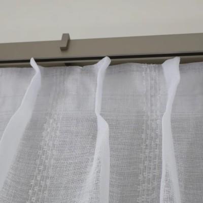 Firana o naturalnym wyglądzie pionowe paseczki 214 – Firany – zdjęcie 6