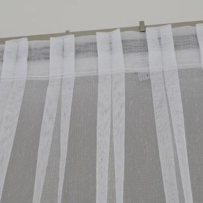 Firana z złotym paskiem siateczka 215 – Firany – zdjęcie 2