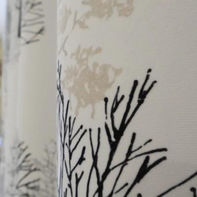 Zasłona drzewa efekt zamszu 216 – Zasłony – zdjęcie 3