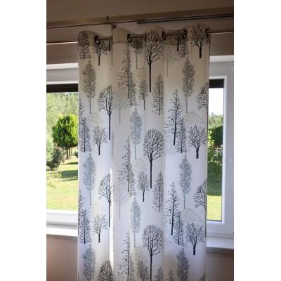 Zasłona drzewa efekt zamszu 216 – Zasłony – zdjęcie 5