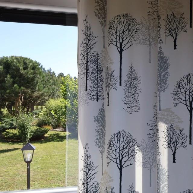 Zasłona drzewa efekt zamszu 216 – Zasłony – zdjęcie 6