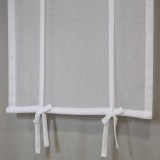 Firana panel roletka tuba zwijana imitacja lnu 226 – Firany – zdjęcie 1