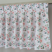 Firana lambrekin różyczki 229 – Firany – zdjęcie 1