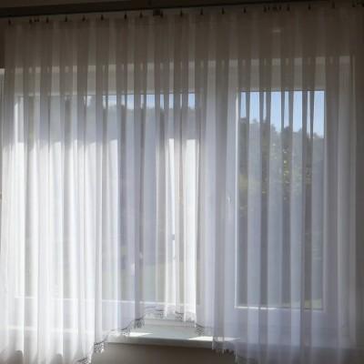 Firana wycięta w łuk z gipiurą 236 – Firany – zdjęcie 2