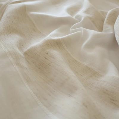 Tkanina w pasy kremowo beżowa 238 – Na metry – zdjęcie 3