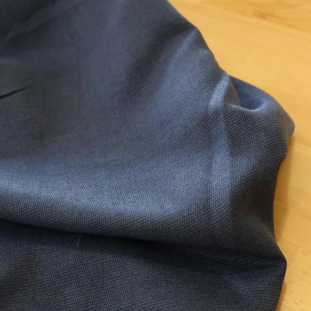 Tkanina dwustronna niebiesko granatowa 240 – Na metry – zdjęcie 2