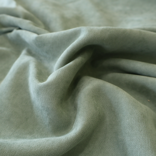 Tkanina EFE zielona efekt zamszu 242 – Na metry – zdjęcie 1