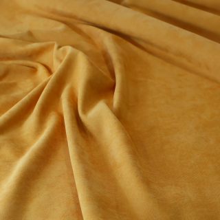 Tkanina EFE musztardowa efekt zamszu 243 – Na metry – zdjęcie 1