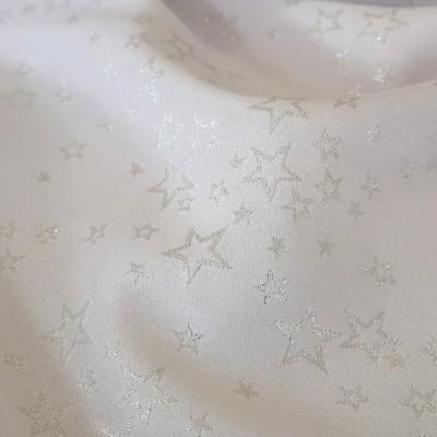 Tkanina obrusowa świąteczna plamoodporna gwiazdki 254 – Na metry – zdjęcie 3