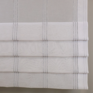 Firana ekran panelowy pasy czarne 262 – Firany – zdjęcie 1