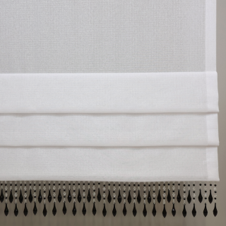 Firana panel roletka z czarnymi koralikami 264 – Firany – zdjęcie 1