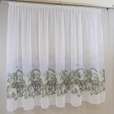 Firana dziecięca dinozaury woal drukowany 268 – Firany – zdjęcie 4