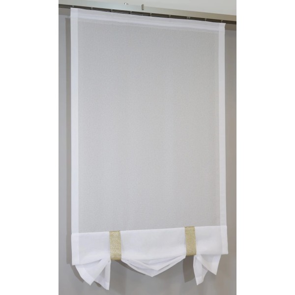 Firana panelowa roletka z upięciem złoty 275 – Firany – zdjęcie 5