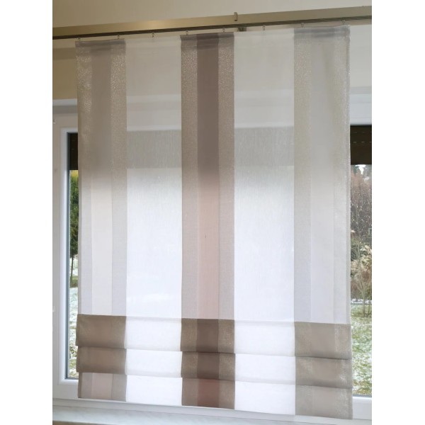 Firana panel roletka z zakładkami GLAMOUR 282 – Firany – zdjęcie 3