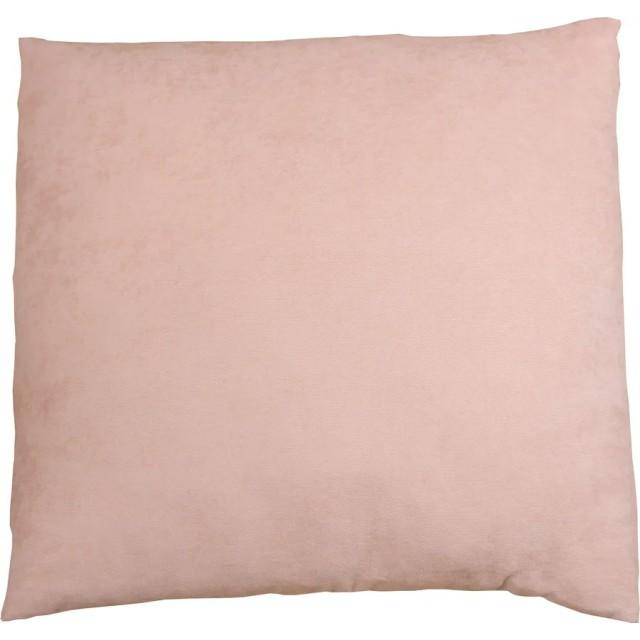 Poszewka na poduszkę dekoracyjna efekt zamszu brzoskwiniowy 284 – Dodatki – zdjęcie 1