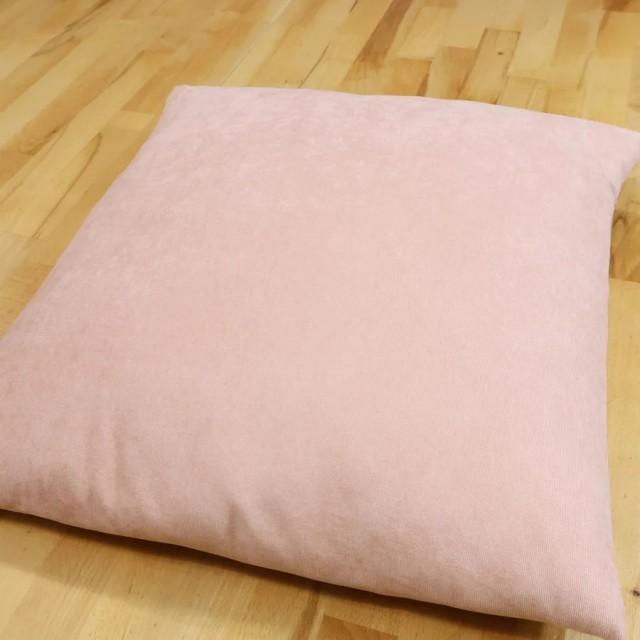 Poszewka na poduszkę dekoracyjna efekt zamszu brzoskwiniowy 284 – Dodatki – zdjęcie 2