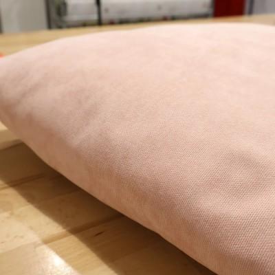 Poszewka na poduszkę dekoracyjna efekt zamszu brzoskwiniowy 284 – Dodatki – zdjęcie 3