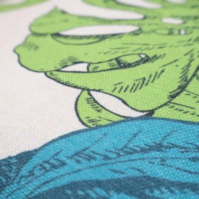 Poszewka na poduszkę dekoracyjna liście monstera 286 – Dodatki – zdjęcie 2