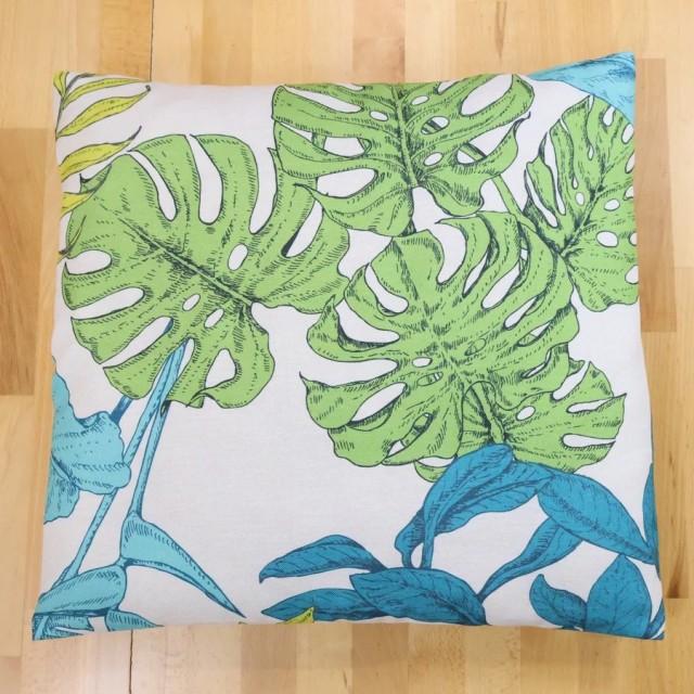 Poszewka na poduszkę dekoracyjna liście monstera 286 – Dodatki – zdjęcie 3