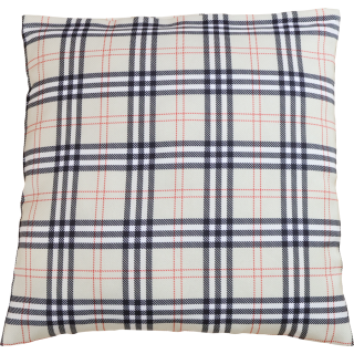 Poszewka na poduszkę krata angielska beż 287 – Dodatki – zdjęcie 1