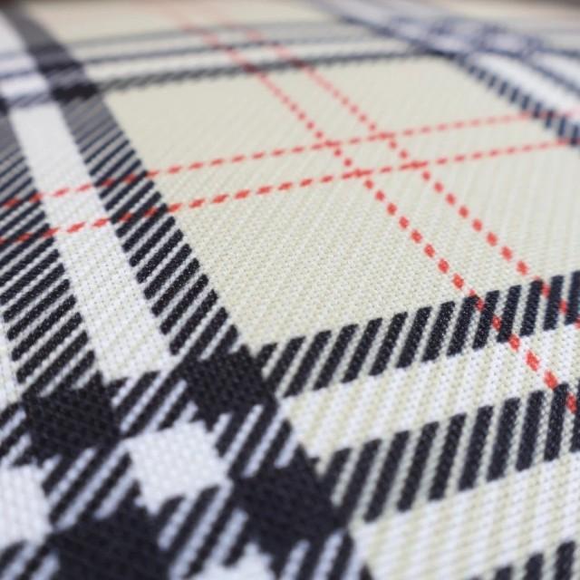 Poszewka na poduszkę krata angielska beż 287 – Dodatki – zdjęcie 4