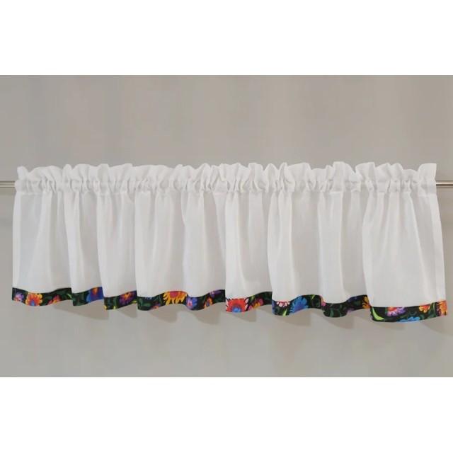 Firana zazdrostka do kuchni naturalna biały batyst 288 – Do kuchni – zdjęcie 4