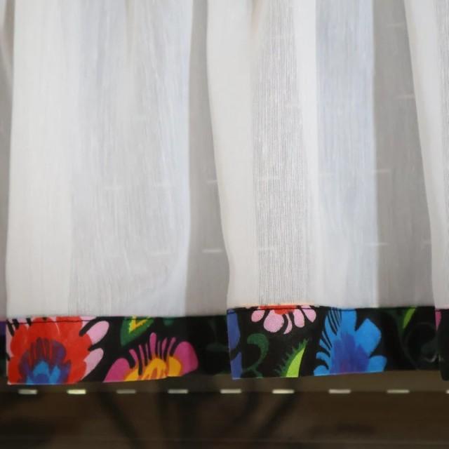 Firana zazdrostka do kuchni naturalna biały batyst 288 – Do kuchni – zdjęcie 5